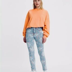 Levi’s Floral Blue Women's Jeans